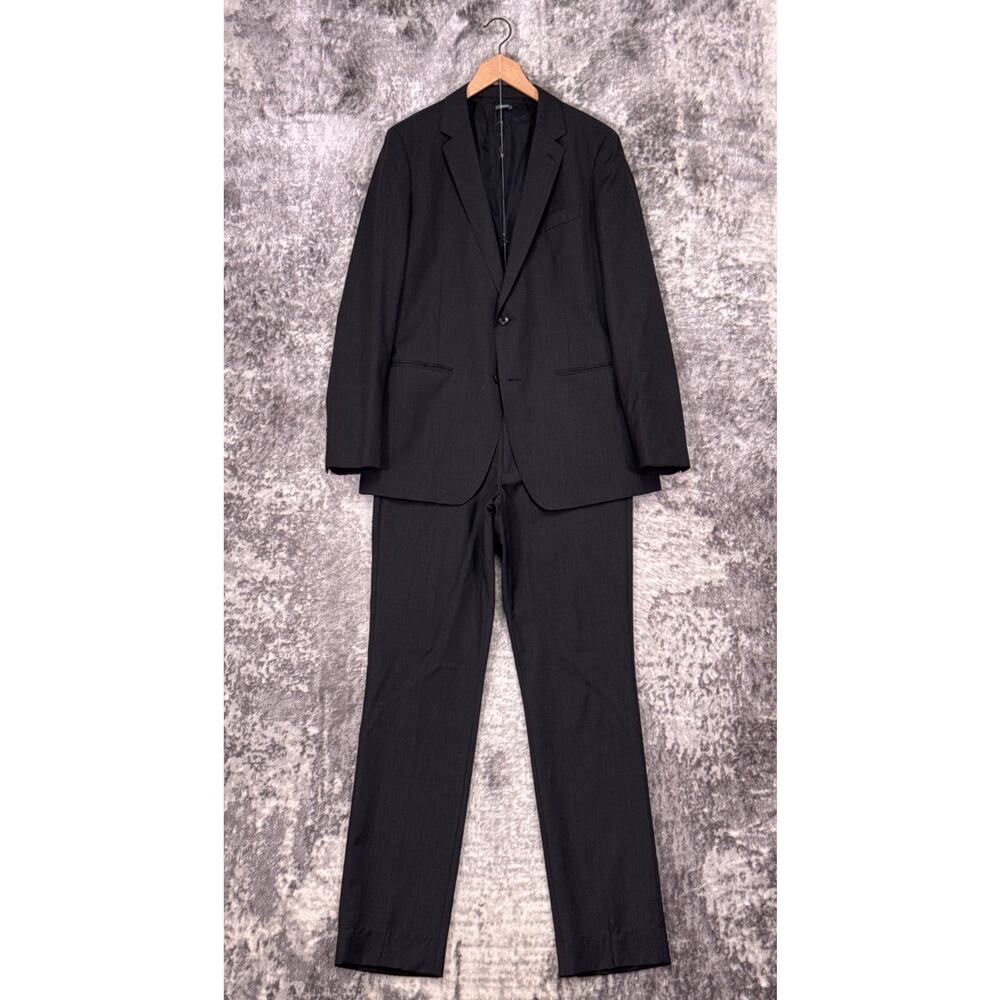 Bonobos Slim Fit Suit 42L Long Mens Gray Italian Wool